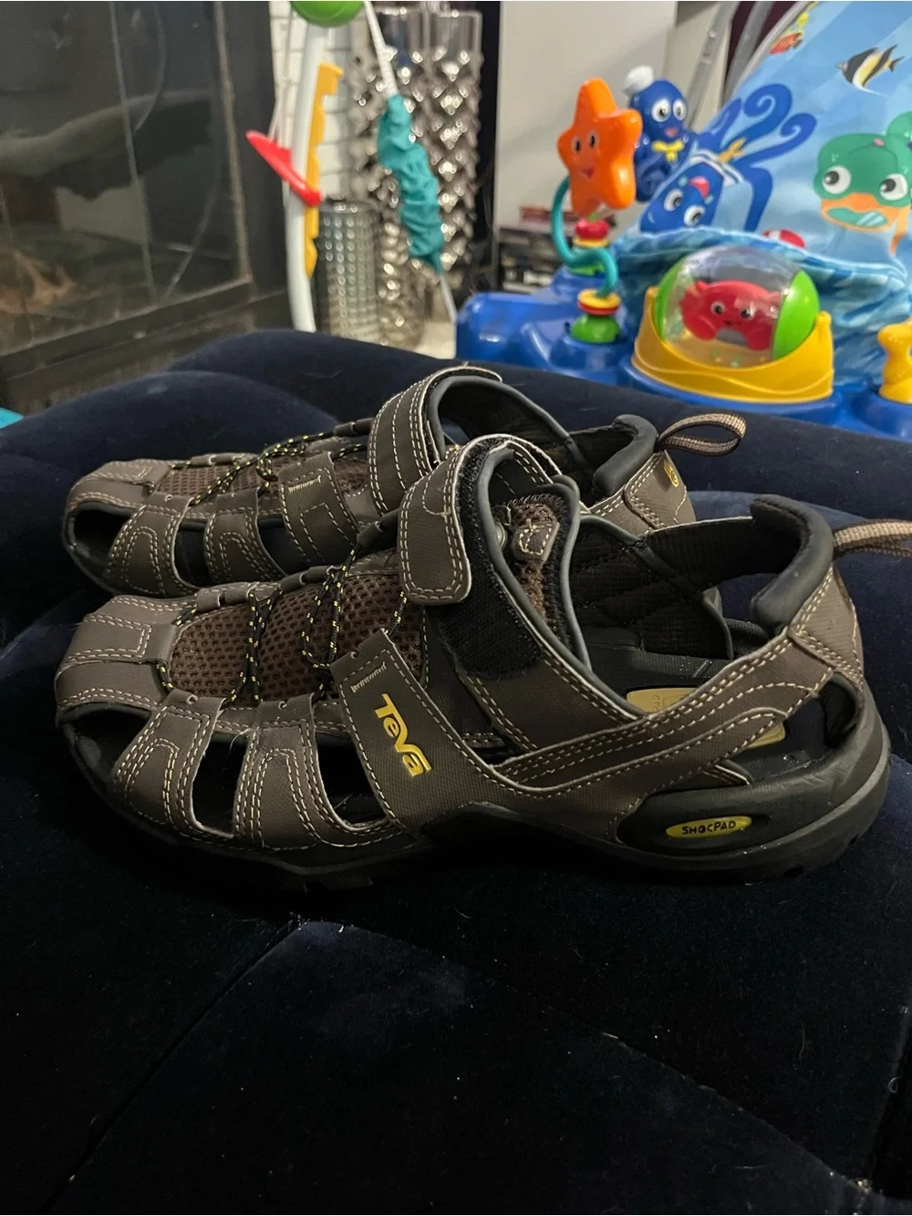 Teva Men's Forebay Sandals Size 8 Brown